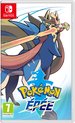 Nintendo Switch spelcover 'Pokemon Épée' met het PEGI 7 keurmerk.