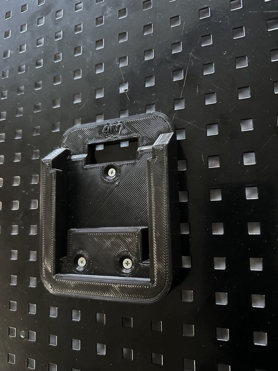 Holder Combo pour Makita BL40 XGT 40V - Support de batterie - Porte-outils - Support de chargeur DC40RA - Montage mural - Support mural