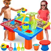 Watertafel - Zandtafel - Speeltafel voor Kinderen - Activiteiten Tafel voor Baby en Kinderen - Kleurrijk Strand Speelgoed