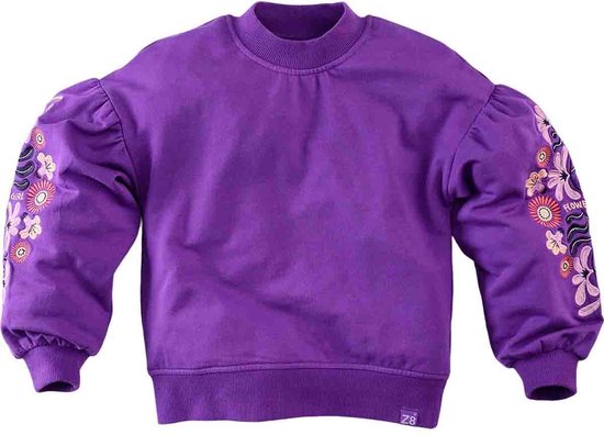 Z8 - Sweater Elvire - Electric violet - Maat 128-134