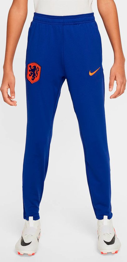 Nike Nederland 24/25 Strike Dri- FIT Pantalon de football en tricot Kids Blue Royal profond Taille 152/158