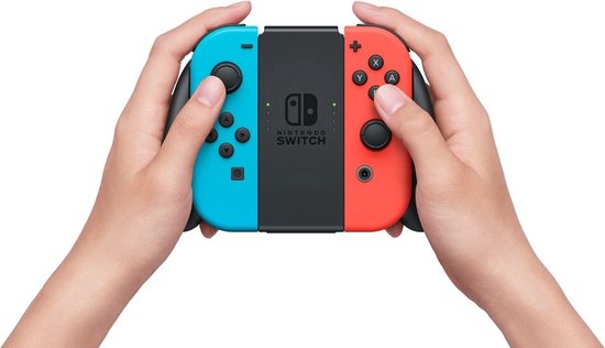 Nintendo Switch Console - Blauw/Rood - Verbeterde accuduur - TV