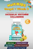 Narcissa - Multi-Kids Jelibon (Vitamine-bonbons) Zacht | Helpt bij Groeispurt en eetlust | HALAL | Soft Mineral-Vitamin Gummys for Kids! 60 Gummys
