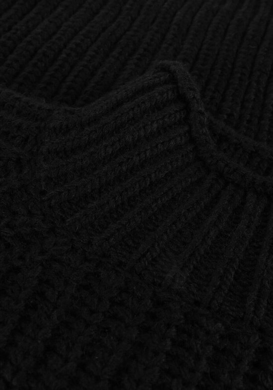 Notre-V Heavy Knit Top Truien & vesten Dames - Sweater - Hoodie - Vest- Zwart - Maat XS