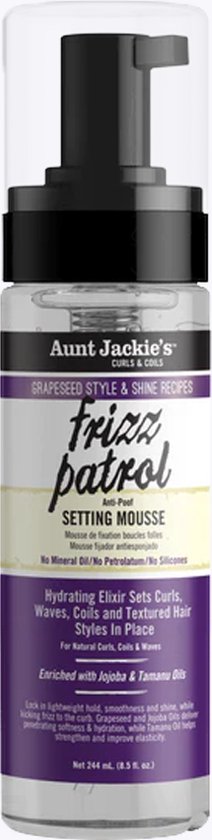 Aunt Jackie's Grapeseed Frizz Patrol Settign Mousse