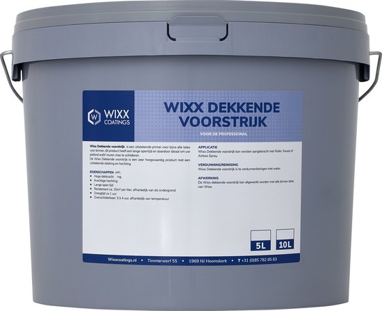 Prétraitement Opaque Wixx - 5L - Grijs Lacq