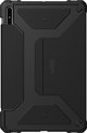 Samsung Galaxy Tab S8+ Hoes - UAG - Metropolis Serie - Hard Kunststof Bookcase - Zwart - Hoes Geschikt Voor Samsung Galaxy Tab S8+