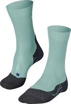 FALKE TK2 Cool Wandelsokken anti blaren, medium padding functioneel garen sportsokken dames groen - Maat 39-40