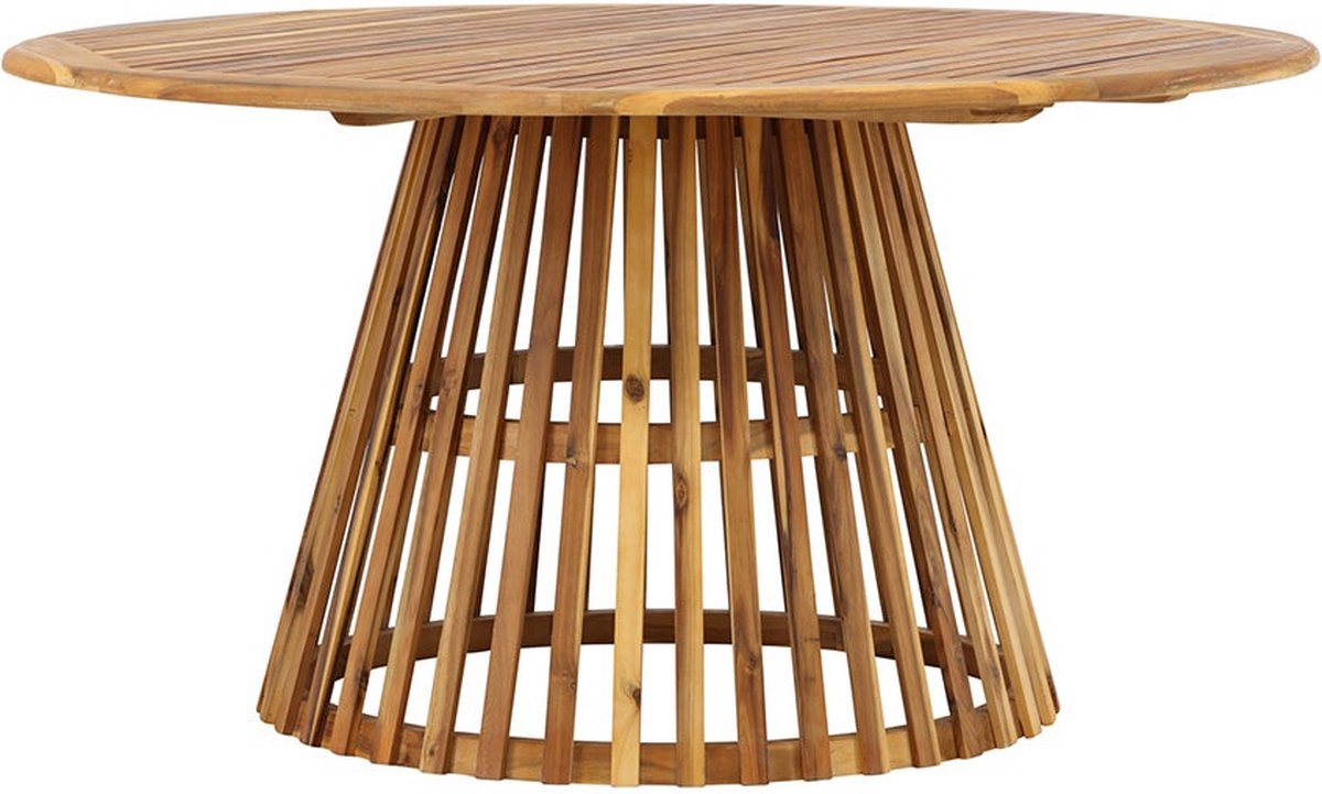 Furinno Dalam Mesa De Centro Plegable De Madera Dura Natural Color De