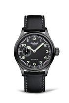 Hanhart Preventor9 S Limited Edition Horloge - Zwarte band - 40 mm