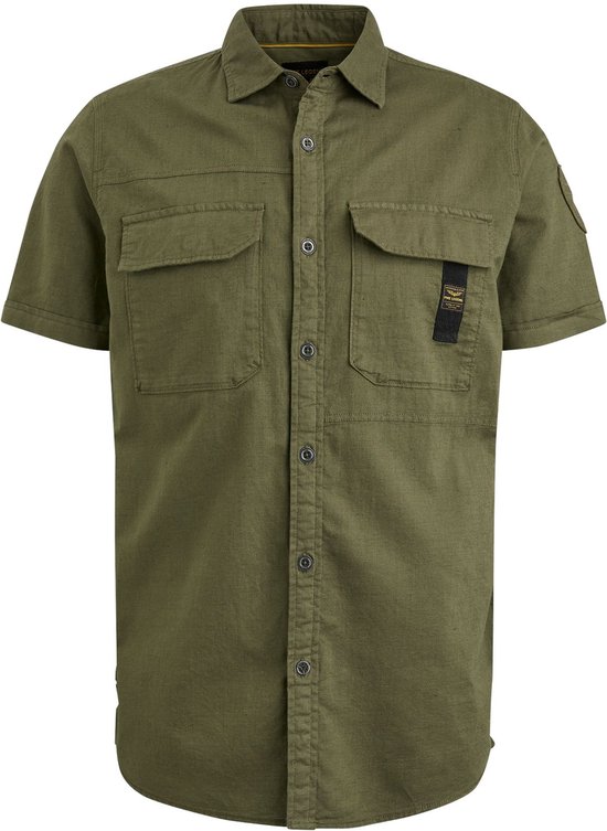 Short Sleeve Shirt Ctn/linen