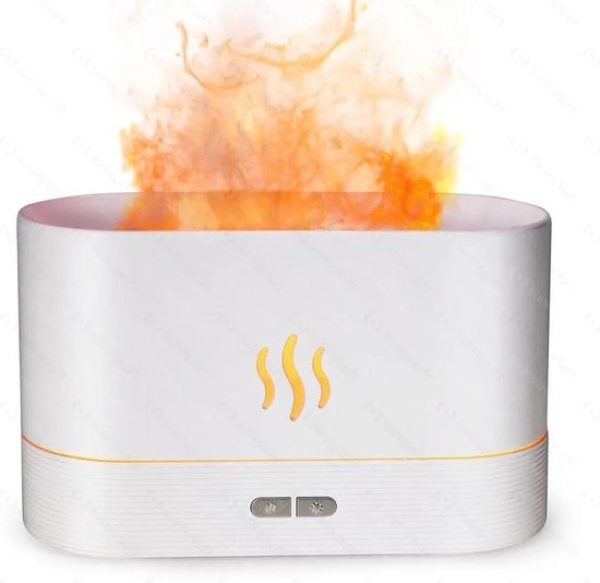 Vlam diffuser - Flame diffuser - Aroma diffuser - Mist diffuser - Luchtbevochtiger - Een must have voor jouw slaapkamer!