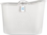 Bath Bucket® - Wit - 185L - Baignoire mobile - Bain de hanche - Bain - Bain de glace - Bain de glace - Incl. Tronc et grue