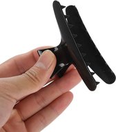 Vlinder clips 12 stks salon haar clip kapper klemmen kappers tool voor styling, snijden, knippen en kleuren (zwart)