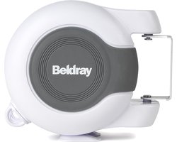 Uitschuifbare waslijn - 26 m waslijn voor binnen en buiten, droogrek voor badkamer, camping, tuin, reizen, intrekbare dubbele waslijn, flexibele roterende muurbevestiging