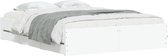 vidaXL - Bedframe - met - lades - bewerkt - hout - wit - 140x200 - cm