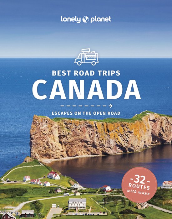 Lonely Planet - Travel Guide Best Road Trips Canada - cover