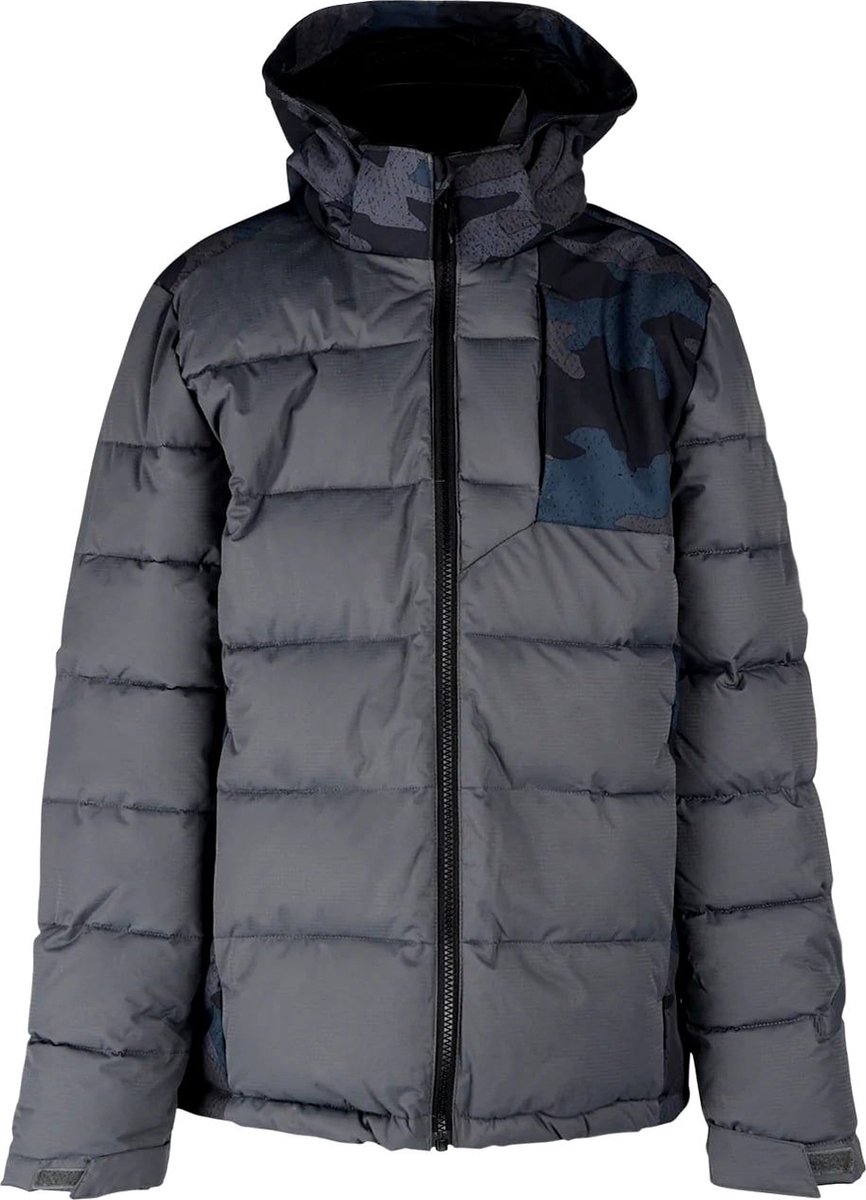Brunotti Trymaily Boys Snowjackets Titanium Zwart