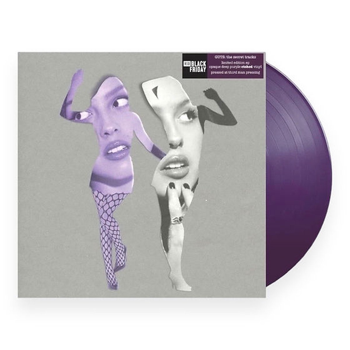 レア olivia rodrigo Guts The Secret Tracks Olivia Rodrigo ‎– Guts The Secret Tracks Vinyl Purple Etched
