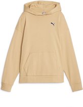 PUMA - better essentials hoodie fl - Marron clair
