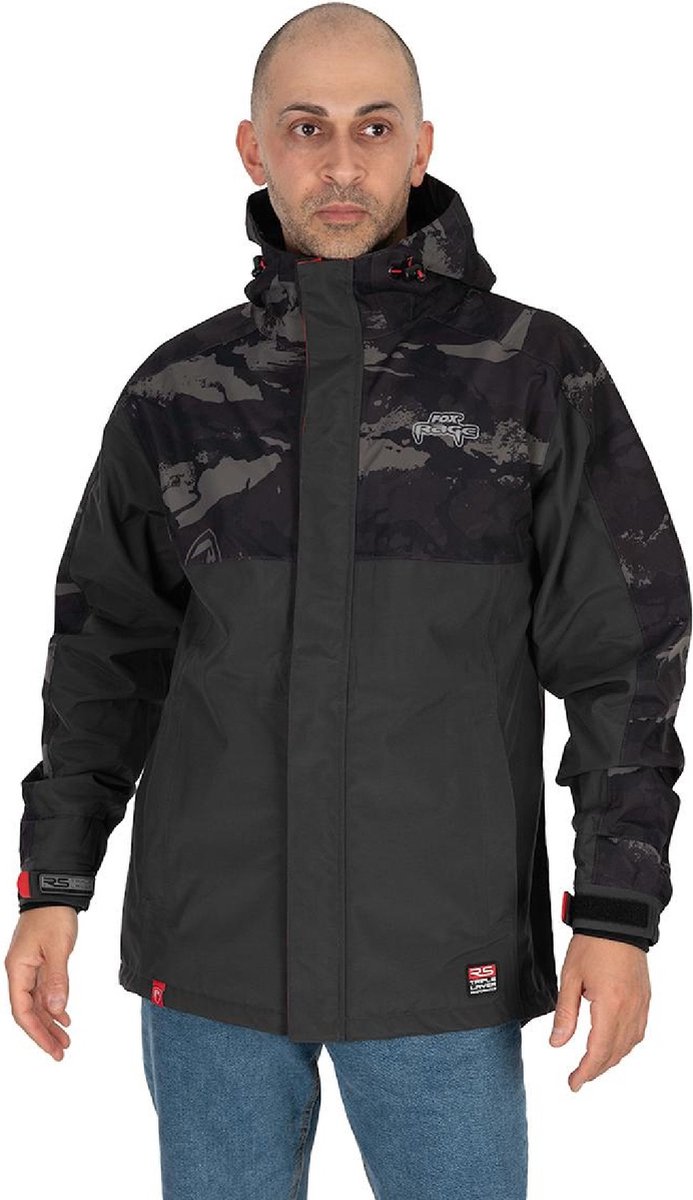 Fox Rage RS Triple-Layer Jacket Medium Grijs