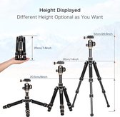 camera statief - camerastatief van aluminium, draagbaar, verbeterd smartphonestatief