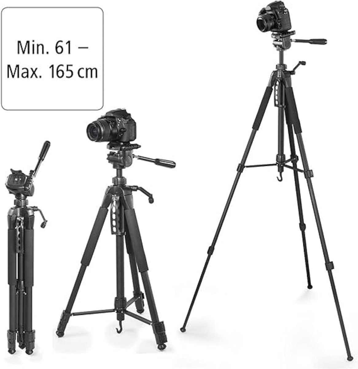 camerastatief - Camera Statief / Aluminium Reisstatief
