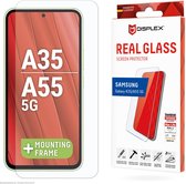 Displex Screenprotector Geschikt voor Samsung Galaxy A35 / A55 - Displex Real Glass 2D