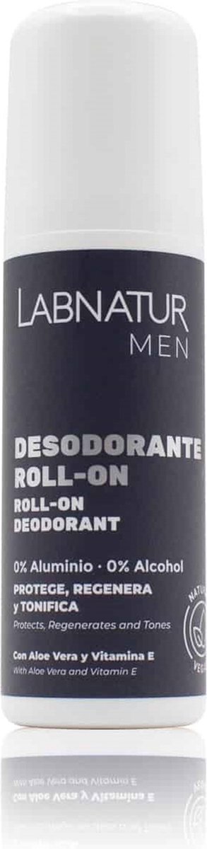 Goedkoopste Labnatur Deodorant Roller Aloe Vera - Mannen - 100 Natuurlijk - Ontgeurend & Hydraterend - 75ml