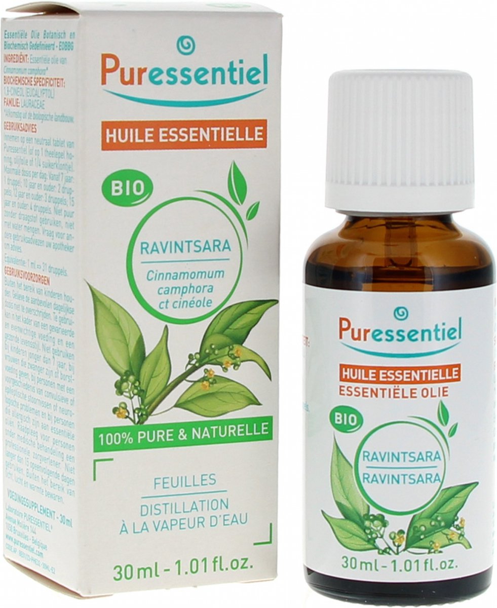Goedkoopste Puressentiel Ravintsara Etherische Olie Biologisch 30 ml