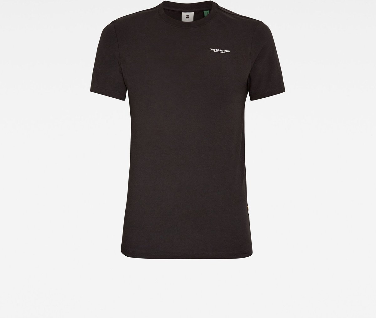 G-Star Raw Slim Base R T Ss Polo’s & T-shirts Heren Polo shirt Zwart