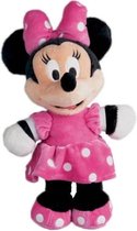 Minnie Mouse - Dinsey Junior Mickey Mouse Pluche Knuffel 22 cm {Disney Plush Toy | Speelgoed knuffelpop knuffeldier voor kinderen jongens meisjes Mickey Mouse Minnie Mouse Pluto Donald Duck}