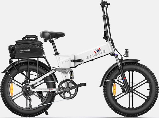 Engine X opvouwbare e-bike 250 Watt motorvermogen maximale snelheid 25km/u 20X7.20’’ banden 7 versnellingen