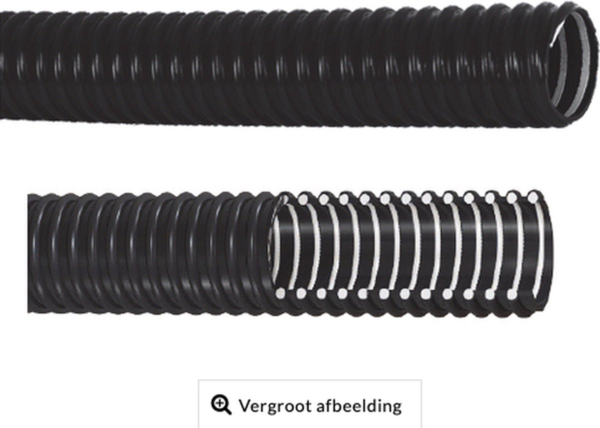 Aquaforte flexibele vijverslang 32 mm (prijs per meter)