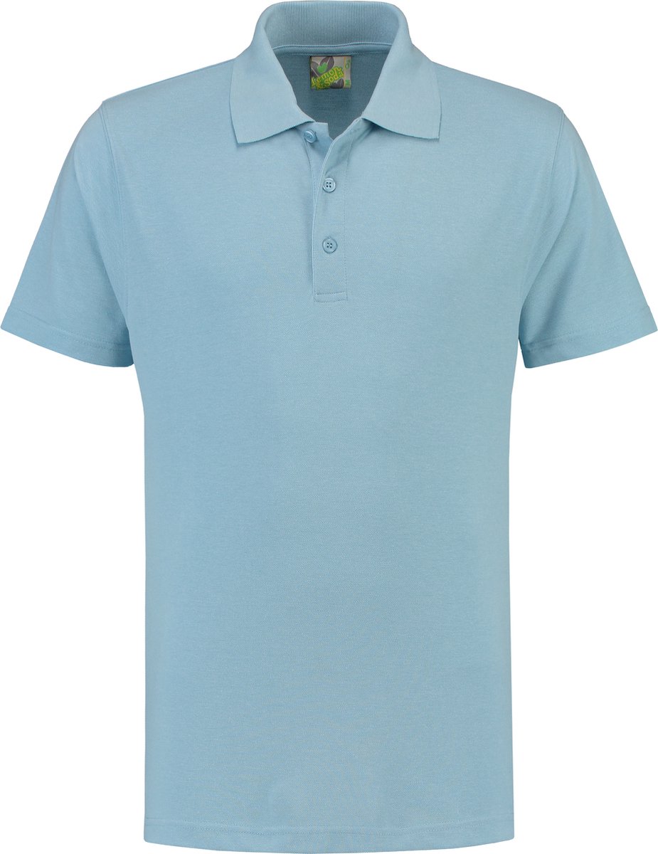 Lemon & Soda polo voor heren in de maat 3XL in de kleur light indigo.