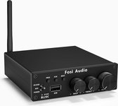 Fosi Audio - BL20C - Bluetooth 5.0 Stereo Audio Ontvanger Versterker - 320 Watt - Hi-Fi Klasse D