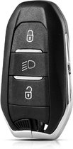 XEOD Smart Autosleutelbehuizing - sleutelbehuizing auto - sleutel - Autosleutel / Geschikt voor: Peugeot / Citroen HU83