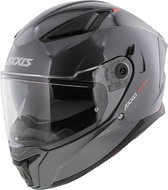 Axxis Panther SV integraal helm solid glans titanium M - Motorhelm / Scooterhelm