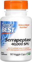 Doctors Best Serrapeptase - 40,000 SPU - 90 Vegetarische Capsules