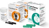 CareSens N testtrippen 100 stuks (2x 50 stuks) & 100 stuks Lancetten (Voordeelpakket)