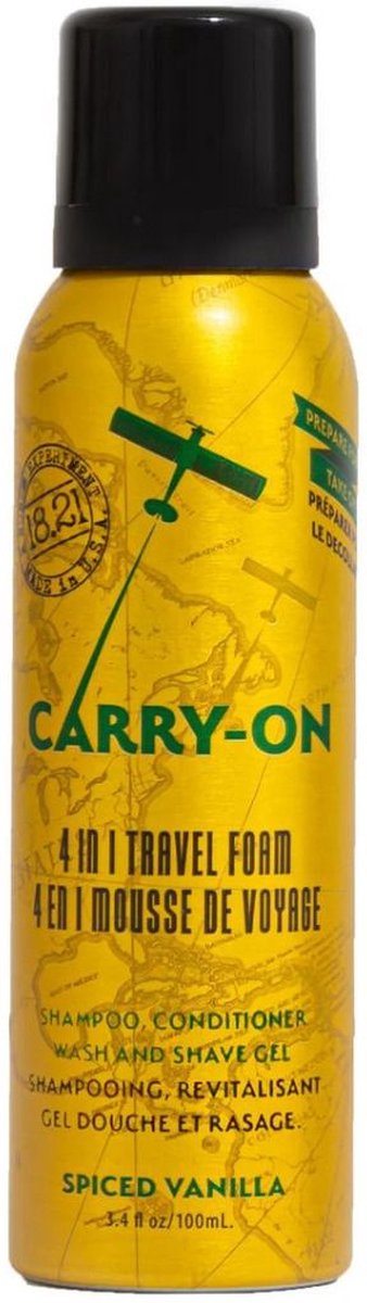 18.21 Man Made - Carry-On Travel Foam Spiced Vanilla - 100 ml