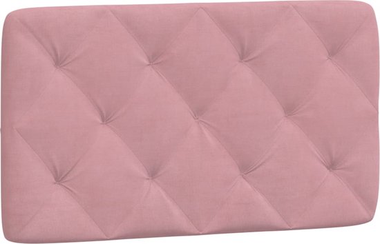 vidaXL-Hoofdbordkussen-90-cm-fluweel-roze