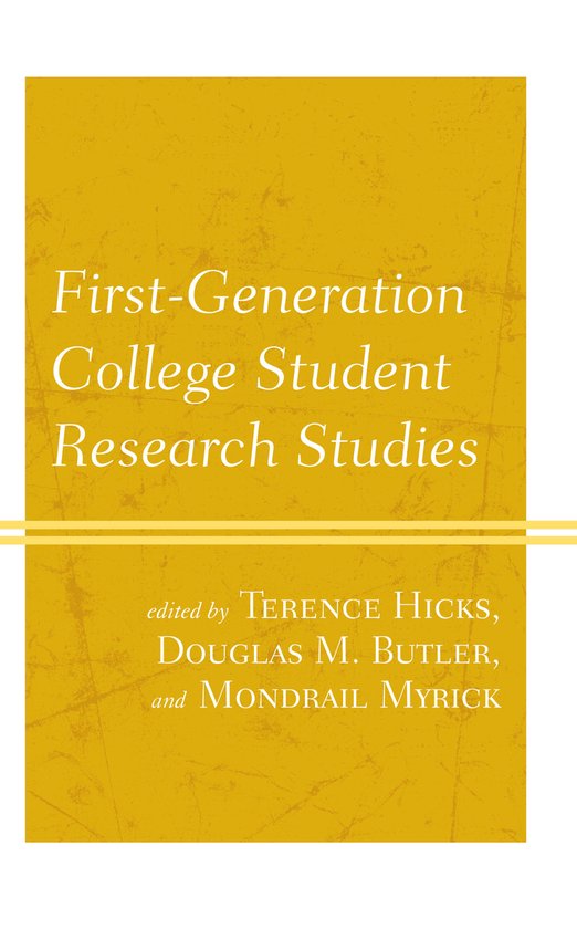 First-Generation College Student Research Studies - cover