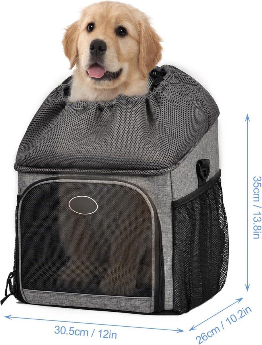 Bol.com Fietsmand Hond - Hondenmand Fiets - Fietsmand Hond Voorop - Fietstas Hond Voorop - Fietsmand Hond Elektrische Fiets aanbieding