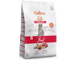 Calibra Life Sterilized Kattenvoer Beef 6 kg