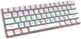 MGB-V900-Toetsenbord-Gaming-Mechanisch-Ergonomisch-QWERTY-Compact-61-Keys-RGB-Anti-Ghosting-Wit