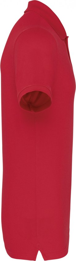 Polo Homme XL Coupe du Monde. Designed To Work Col avec boutons Manches courtes Rouge 65% Polyester, 35% Katoen