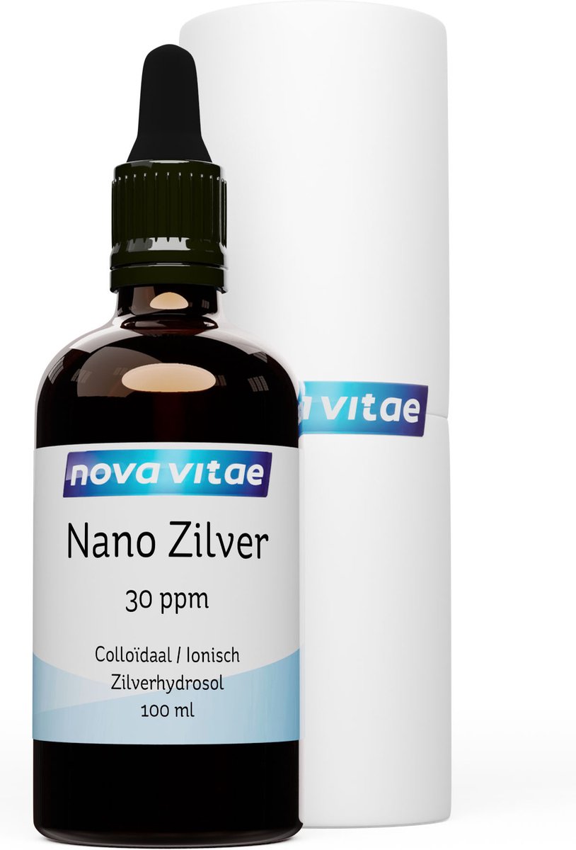 Goedkoopste Nova Vitae - Nano Zilver 30 ppm - Colloïdaal - Ionisch - Zilverhydrosol - 100 ml