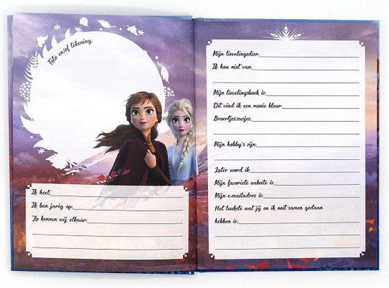 Livre d'amis - La Reine des Frozen II