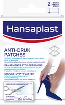 Hansaplast Voet Pleister - Anti-druk patches - 2 stuks - Verlicht onmiddellijk de pijn veroorzaakt door druk of wrijving - Kan geknipt worden in elk gewenst formaat
